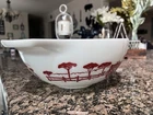 vintage Pyrex bowl. 4 quart. Rare Gypsy caravan