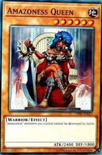 Amazoness Queen - OP06-EN025 - Common - Unlimited Edition x1 - Moderately Played