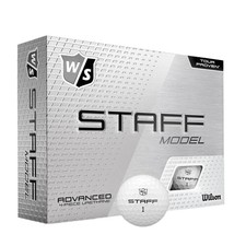 WILSON Staff Model Tour Golf Balls- White 12 Pack