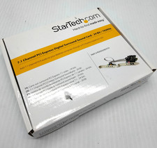 StarTech.com PEXSOUND7CH 7.1 Channel Pci-Ex Soundcard Startech 24 bit 192KHz