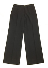 EMPORIO ARMANI Italy Black Wool Blend Dress Pant Womens sz 12