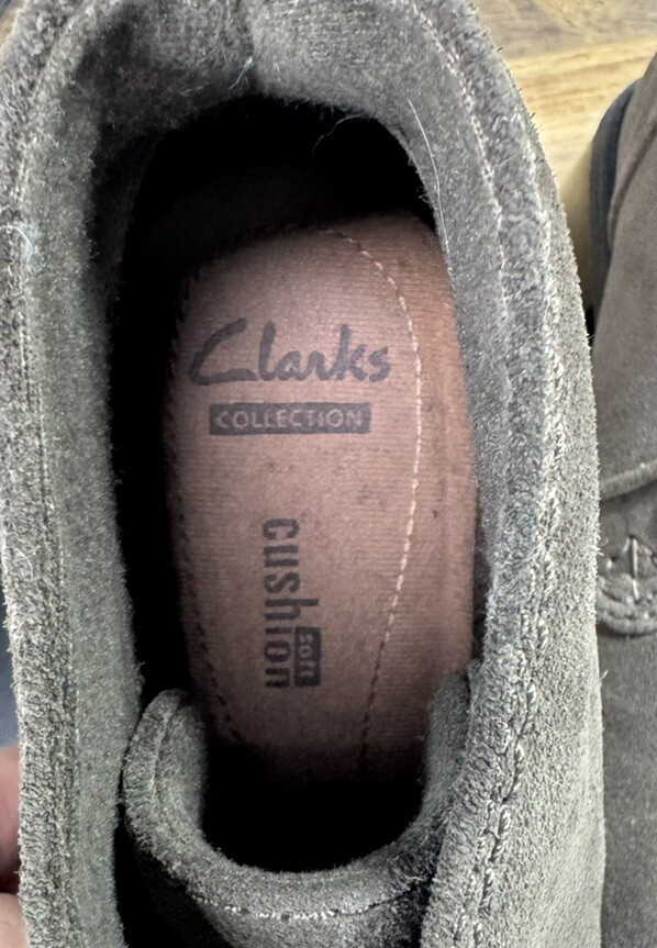 Clarks Women Brown Suede Laces Ankle Fashion Boots SZ 6 M eBay