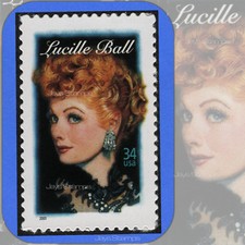 2001  LUCILLE BALL  7th Legends of Hollywood  Single -MINT-GENUINE- Stamp  #3523