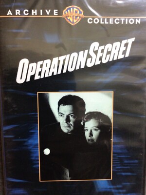 OPERATION SECRET ~ Cornell Wilde ~  Warner Archive Collection ~ DVD ~ SEALED!!!