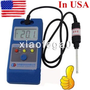WT10A-LCD-Tesla-Meter-Gaussmeter-Surface-Magnetic-Field-Tester-Metal-prob-USA