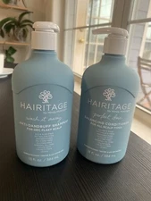Pack 2 Hairitage Wash It Away Anti-Dandruff Shampoo/conditioner For All Scalp
