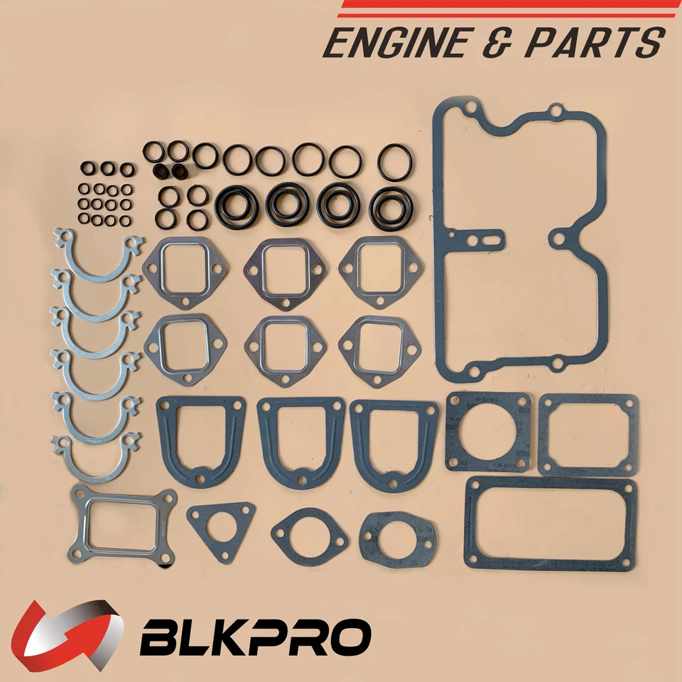 Juego de juntas de cabeza superior para Cummins NTC NH N855 SC BC 3804276 Junta de cubierta de válvula Foto 2 de 4