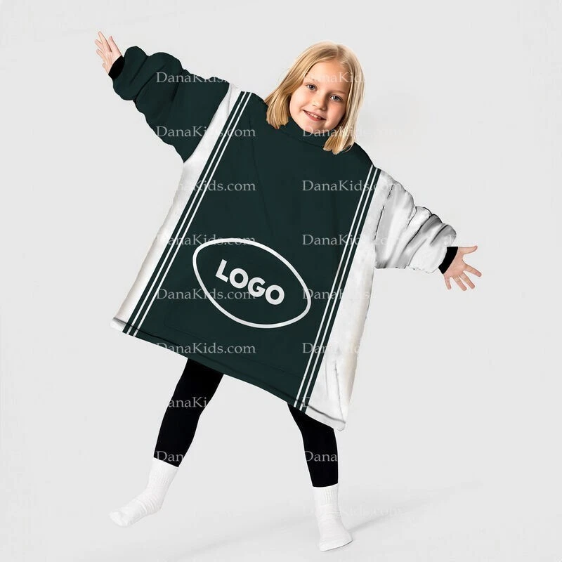 Custom New York NY Football Team Blanket Hoodies, Personalized Name Number