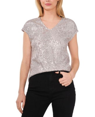 sequin dolman top