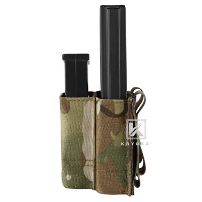 KRYDEX Tactical Triple 5.56 Magazine Insert Pouch Elastic Buld-in Mag