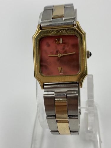 Vintage Pierre Cardin Watch Chromachron Swiss Limited Edition No 89 Rose Dial - Picture 23 of 24