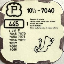 Peseux Cal. 7040 Ref. 445 Vintage Uhrenteil Ersatzteil 7046 7050 7056 7060