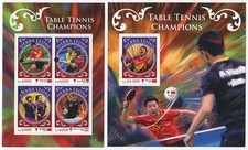 STH861 Sierra Leone 2015 MNH 2 Sheets - Sports TABLE TENNIS