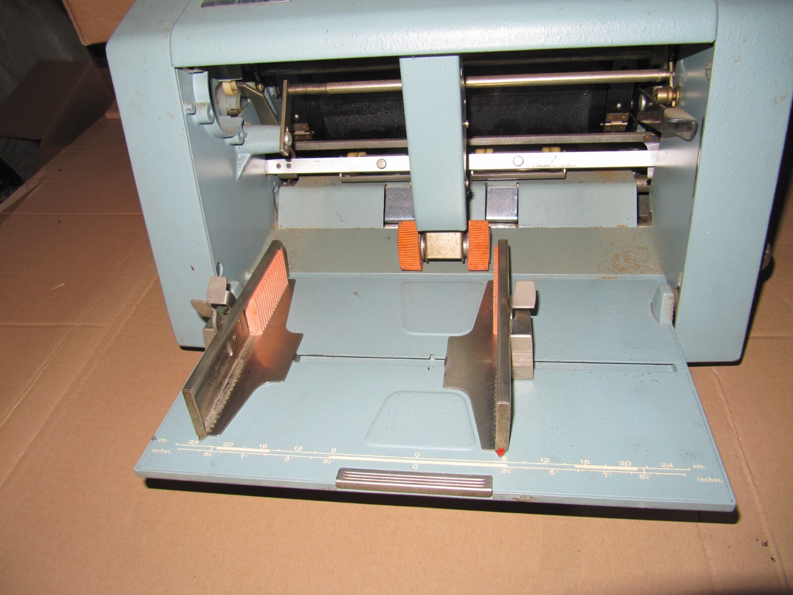 Vintage Mimeograph Copier Hand operated copying machine Rex Rotary M4