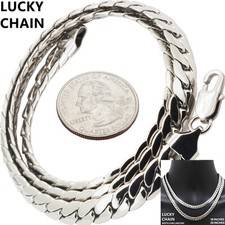7.5''-36"316L STAINLESS STEEL MIAMI CUBAN CHAIN OR BRACELET 8mm 15g-72g K20