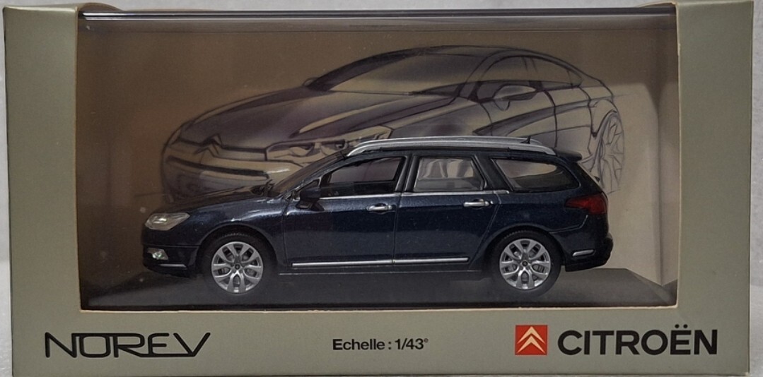Citroen C5 Tourer SW 2008 Blue Met 1:43 Norev 1515581 Diecast