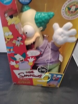 Playmates The Simpsons Talking Krusty The Clown Doll Treehouse Of