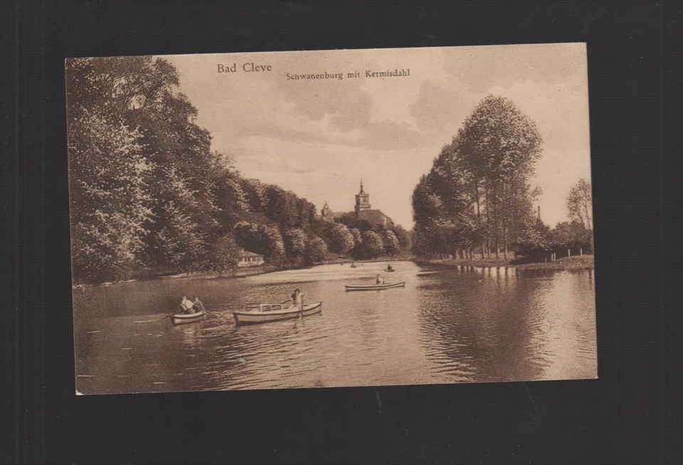 9071 - Kleve - Schwanenburg  - Ak von ca. 1910 ist gelaufen  - Bild 1 von 1