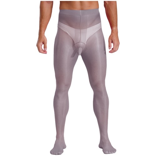 Hombres Pantimedias Sexy Medias Pantalones Ropa Interior Pantalones Largos Transparentes Prendas para dormir eróticas - Imagen 13 de 43