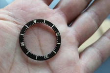 RARE 1960s SUPER COMPRESSOR 30.20MM WIDE Inner Turning Black Bezel TOP CONDITION