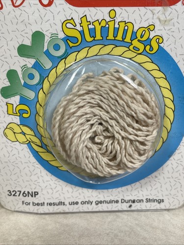 Duncan 5 Yo-Yo Strings Sealed Vintage 1990S 1994 3276NP NIP NOS - Picture 6 of 13