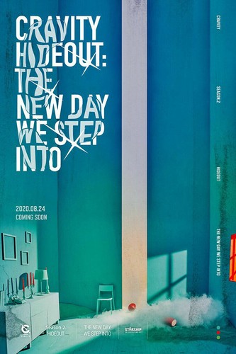 CRAVITY SEASON2 HIDEOUT:THE NEW DAY WE STEP INTO Album VER.1 CD+Book+Pre-Order - Bild 2 von 11