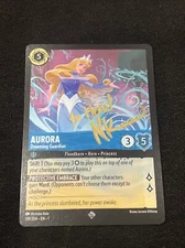 Lorcana Aurora Dreaming Guardian Card 139/204 Signed Nicholas Kole