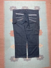 Vintage y2k super baggy jeans carpenter massive wide leg skater hip hop 46x31