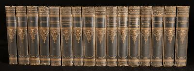 1924-1925 16Vol The Works of Robert Louis Stevenson Waverley Edition Uncommon