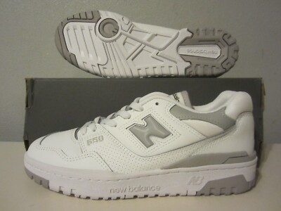 (BBW550BB) NIB New Balance 550 white/grey sz 11 Womens $110