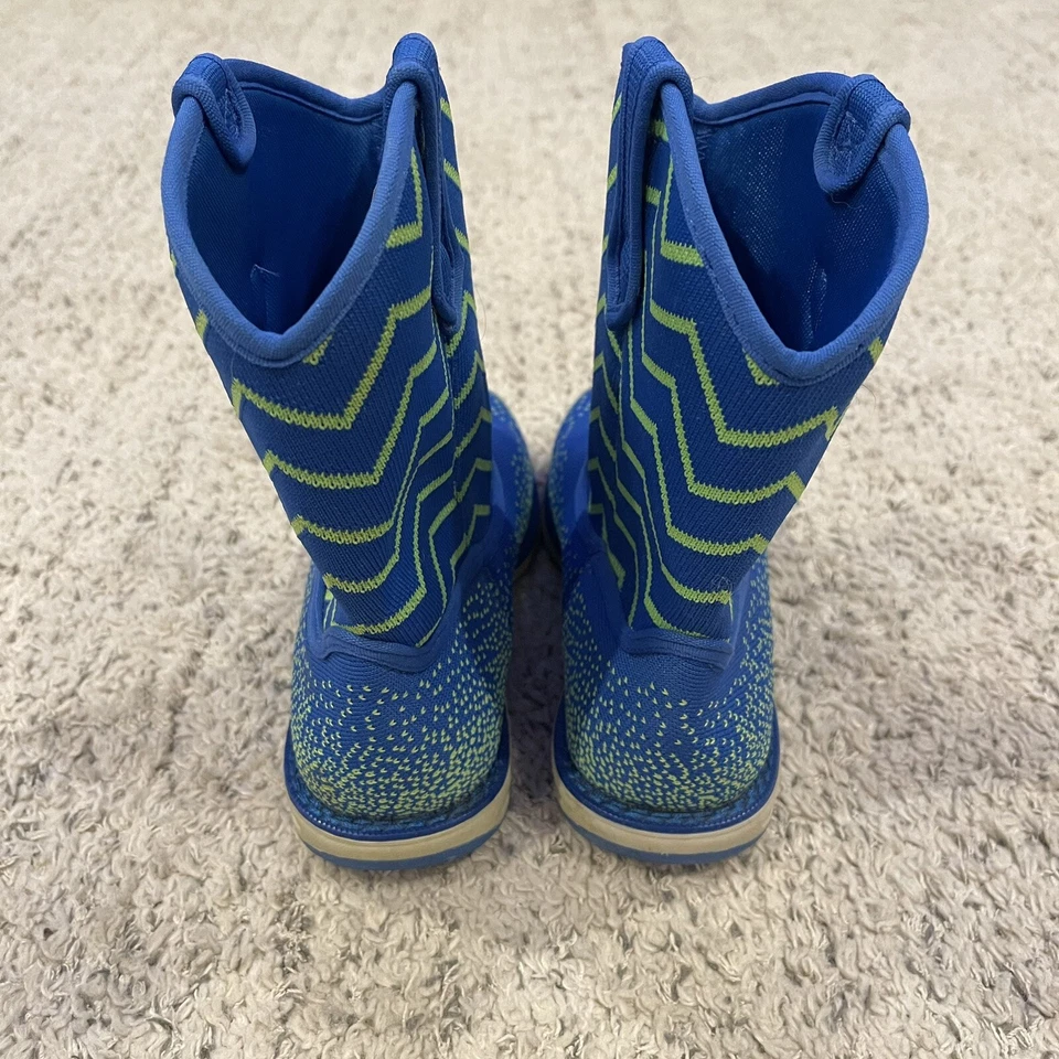 Botas de Vaquero Laredo Niños Ziggy Perform Air - Puntera Cuadrada Talla 3 Unisex Azul Verde Foto 4 de 4