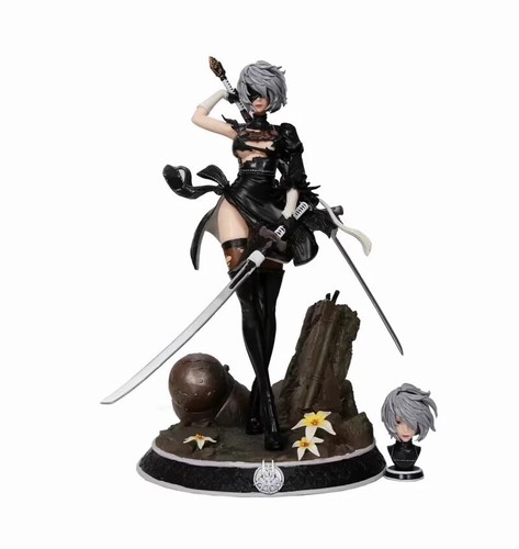 Game NieR:Automata YoRHa No.2 Type B Double Headed Model Chassis Garage Kit Toy - Picture 7 of 7