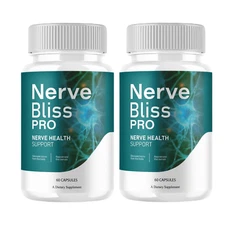 2-Pack Nerve Bliss Pro Capsules – NerveBliss Pro All Natural - 120 Capsules