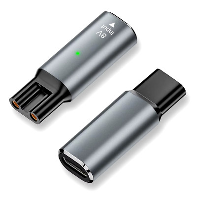 Philips OneBlade QP2520 QP2515 QP262 - Typ-C Rasierer Ladegerät Adapter - 8V