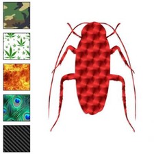 Roach Insect Pest Bug, Vinyl Decal Sticker, 40 Patterns  3 Sizes, 2900