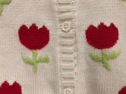 NWT GYMBOREE VINTAGE HOLLAND DAYS TODDLER GIRLS CARDIGAN SWEATER SIZE 5T - Picture 4 of 8