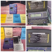 Lingvatron Model 7000 De Luxe Pocket Russian-English Translator with Books NEW