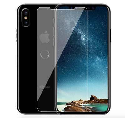 3X Tempered Glass Film For Apple iPhone X Xs Screen Protector Tempered Glass 9H