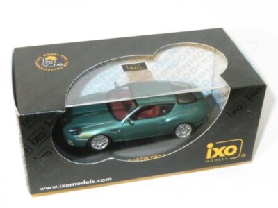 Modèle Réduit Aston Martin DB7 Zagato Vert Foncé - Échelle 1:43 - Marque IXO/Altaya - Neuf Sous Blister