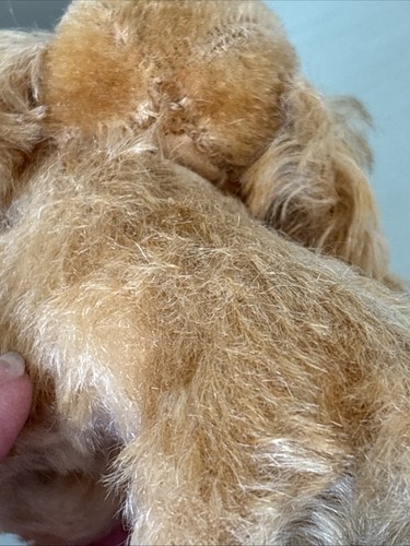 Vintage Stuffed Animal Steiff Germany Toy Mohair Cockie Cocker Spaniel Dog NoTag - Picture 21 of 24