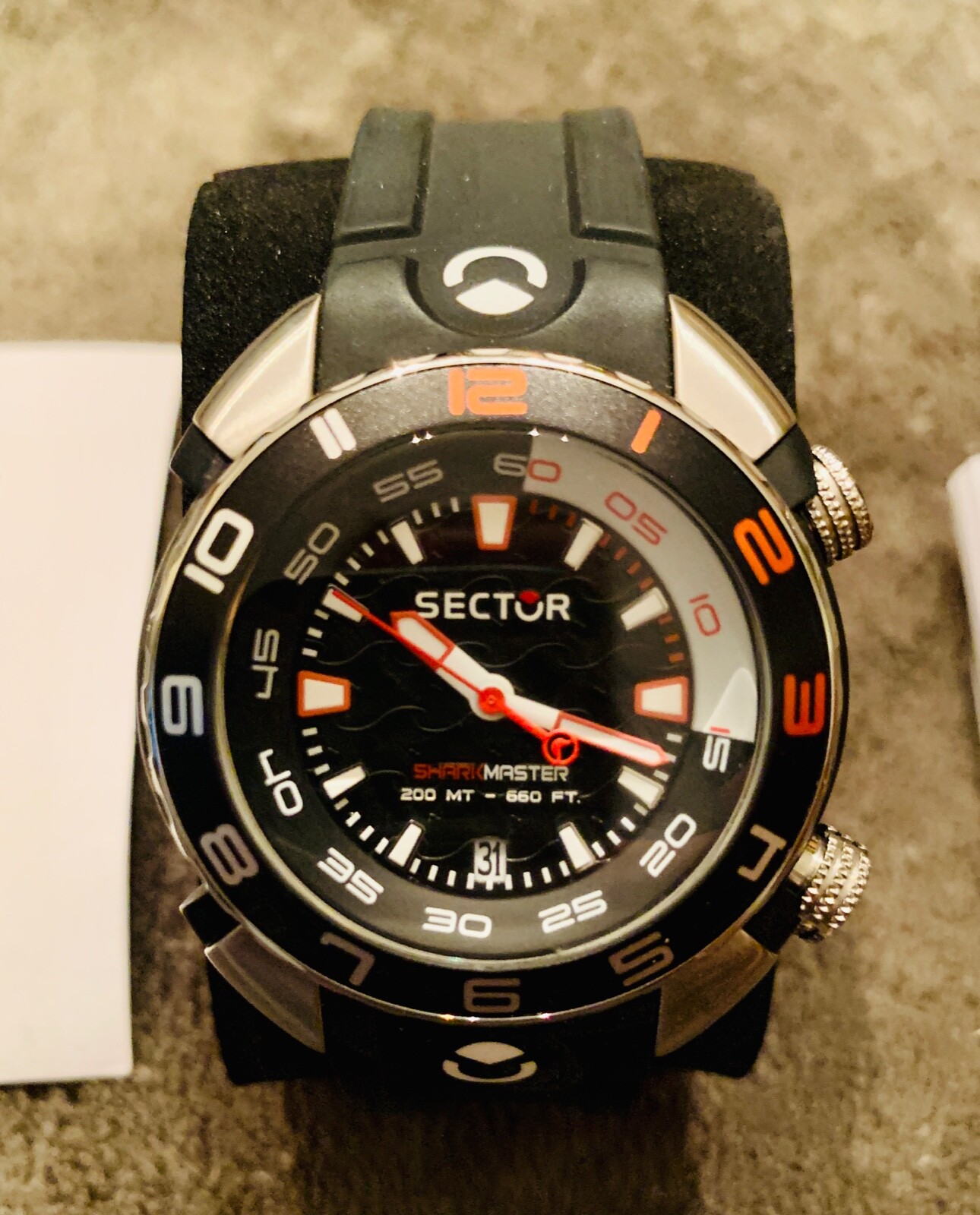 セクター シャークマスター1000 防水 ダイバー 自動巻き 美品