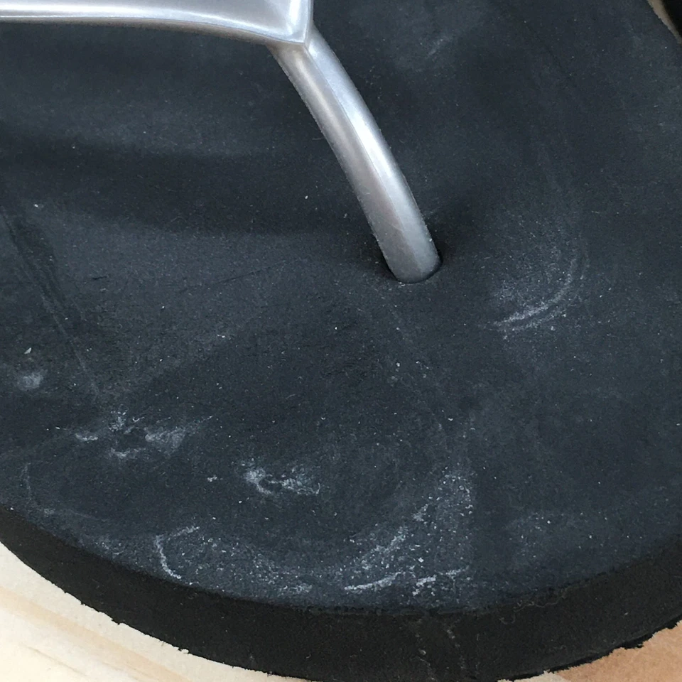 Sandalias Victorias Secret ROSA para mujer 5-6 informales sin cordones negras grises Foto 4 de 4