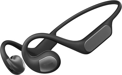 True Wireless Earbuds Bluetooth 5.3 Touch Control Open Ear Earbuds Dual-Mic Call