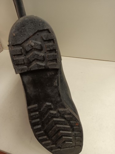 VINTAGE COLD WAR EAST GERMAN DDR JACK BOOTS GREAT CONDITION SIZE 13 ZIPPER - Picture 4 of 4