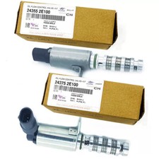2 Pcs VVT Timing Solenoid for Hyundai Kia Ela...