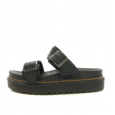 Dr. Martens Myles Sports Sandals Leather UK4 23.0cm Black YT Dr. Martens Myles Sports Sandals Leather UK4 23.0cm Black YT