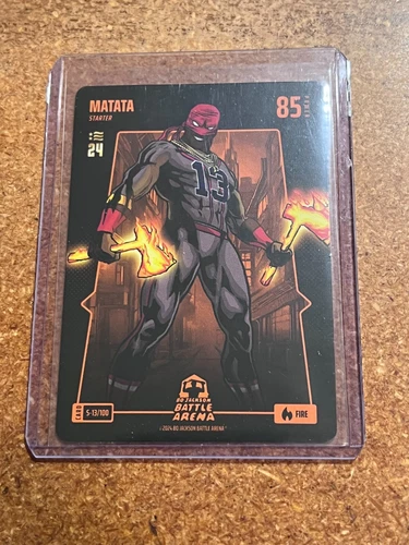 2024 Bo Jackson Battle Arena Matata Fire # S-13/100 Ronald Acuna Jr. 2024 NSCC