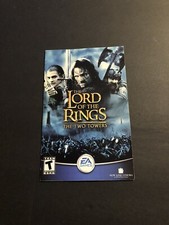 lord of the rings two towers ps2 manual Only
