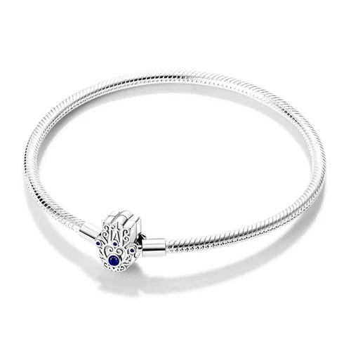 Sterlingsilber Hamsa Fatima Hand Von God Religiös Armband