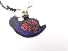 Paul Smith Leather Snail Keyring Keychain NEW GJ024011